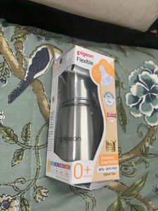 Baby Bottle Steel Pigeon Stainless