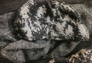 Combo- glitter Top &amp; Leather Tights