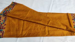 Unused Silk Saree With Blouse Piece