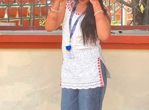 Stylish White Embroidered Kurta