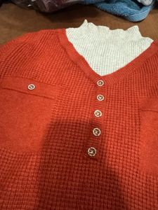 Cozy Layered Knit Sweater