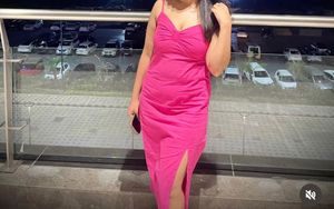 Hot Pink Maxi Dress
