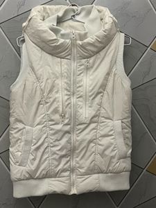 Cream Puffer Vest