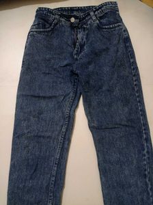 Acid Wash Denim Jeans