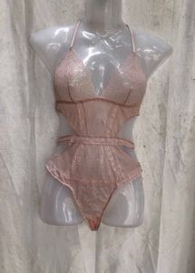 20138. Lace Teddy Bodysuit