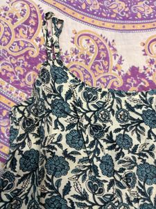 Boho Floral Print Kurti