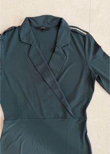 Vero Moda Green Sheath Dress