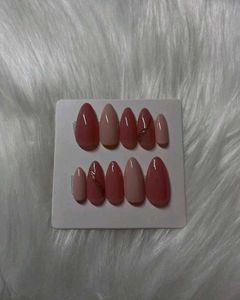 Beautiful Almond Press-On Nails