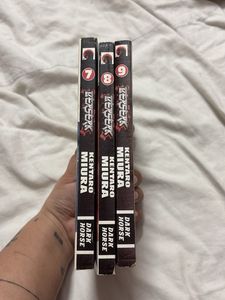 Berserk Manga Volumes 7-9