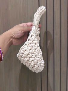 Handmade Crochet Baskets Set of 2
