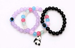 Panda Charm & Evil Eye Bracelets