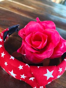 Red Star Padded Headband