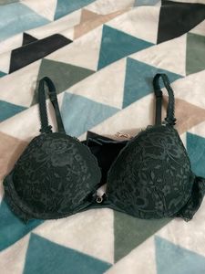Hunkemoller Lace Detail Push-Up Bra