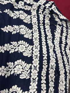 Elegant Embroidered  chikankari Kurta
