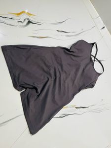 Sleek Grey Bodysuit/Swim Set