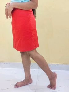 Coral Mini Skirt
