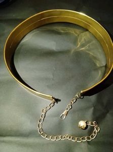 Gold belt for dress