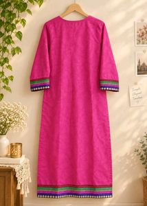Magenta Pink Designer Kurti