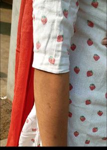 White colour salwar suit