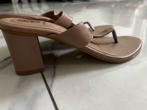Stylish Nude Wedge Sandals