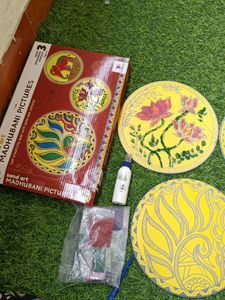 Madhubani Sand Art Kit(2 boards unused)