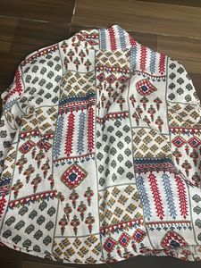 Bohemian Patchwork Print Kurta