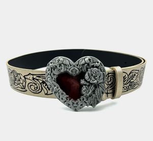 SAVANA Aesthetic Vampire Heart Belt