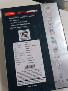 A4 Size 500 Sheet 75 Gsm