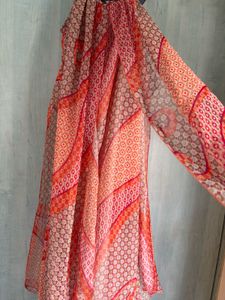 Vibrant Geometric Print dress