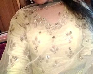 Green Embroidered garara with duppata set💖💖