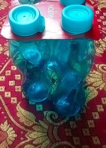 Set of 5 Milton Water Bottles 1000 ml