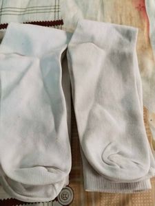 Vintage White Socks Set Of 3