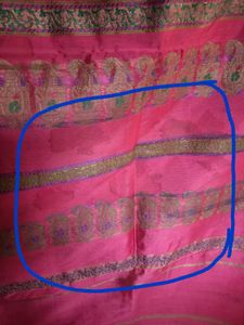 Vibrant Purple &amp; Pink Saree