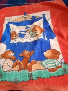 brand new Vintage Teddy Bear Blanket