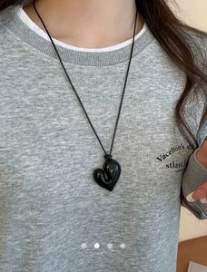 Black Heart Pendant ❤️‍🔥
