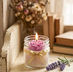 Fairy Frames Lavender &amp; Rose Scented Candle