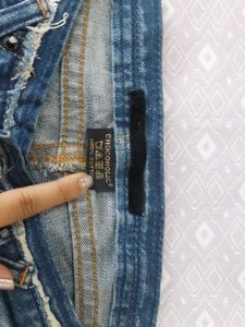 Y2K Low Rise Blue Flared Jeans