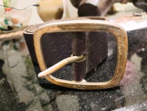 Original EDC Genuine Leather Belt-Copper Buckle