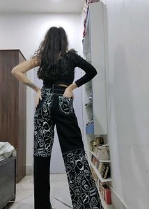 Casual Graphic Pants