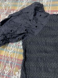 Chic Smocked Puff Sleeve Top