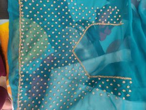 Handwork Saree