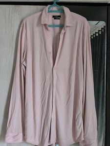 Men's Pink Button-Down Shirt