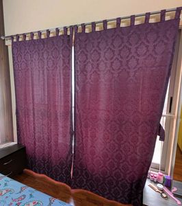 Purple Curtains Set Of 2