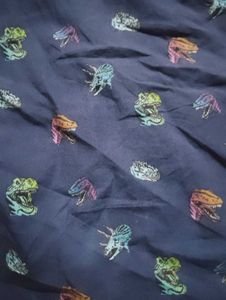 kids Blue Zoo Dinosaur Print Shirt
