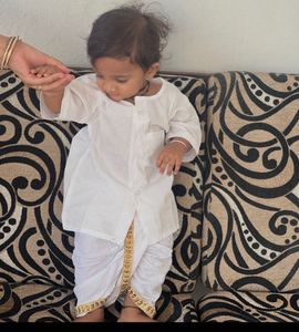 Cute Baby Dhoti Set