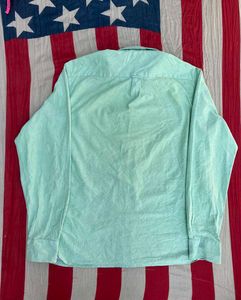 Marlin Jeans Mint Green Button-Down Shirt