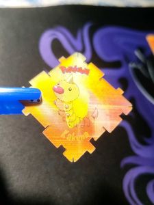 Big babol Pokemon Kakuna giga card collectible