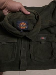Dickies Men Green Corduroy jacket