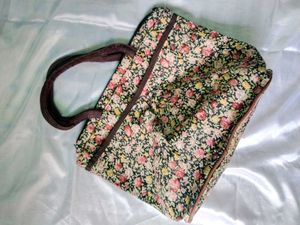 Floral Print Shoulder Bag