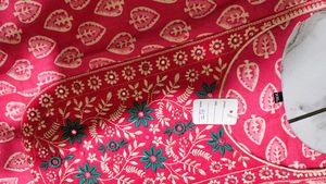 Pink Printed Kurta Set with Dupatta XXL